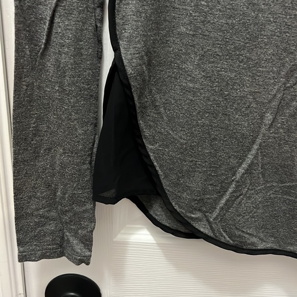 Anthropologie (Bordeaux) long sleeve top; size S - Picture 2 of 3